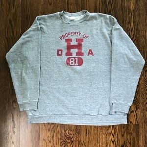 Vintage Harvard sweatshirt